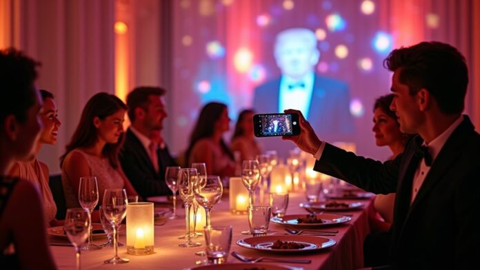 trump nfts airdropped dinner